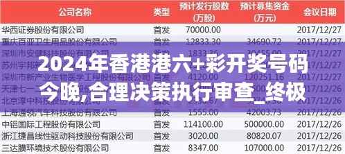 2024年香港港六+彩开奖号码今晚,合理决策执行审查_终极版7.776