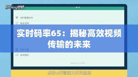 实时码率65:揭秘高效视频传输的未来