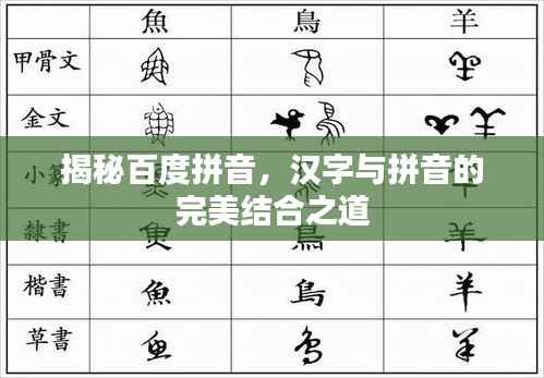 揭秘百度拼音，汉字与拼音的完美结合之道