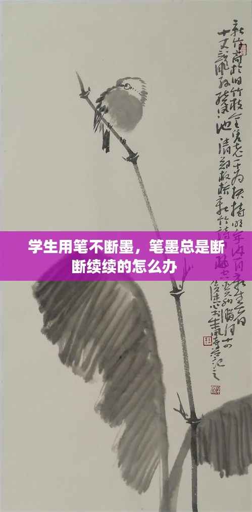 学生用笔不断墨,笔墨总是断断续续的怎么办